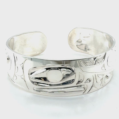 Bracelet - Sterling Silver - 3/4" - Eagle