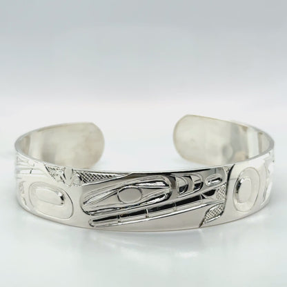 Bracelet - Sterling Silver - 1/2" - Orca