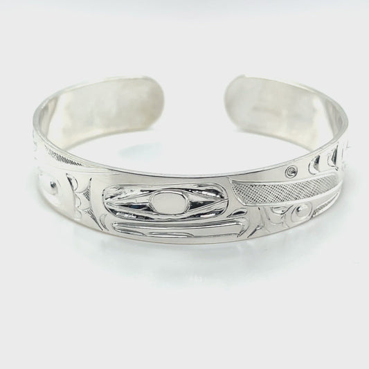 Bracelet - Sterling Silver - 1/2" - Eagle